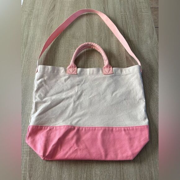 PREOWNED … VICTORIA’S SECRET “Canvas” Tote Bag - Picture 2 of 4